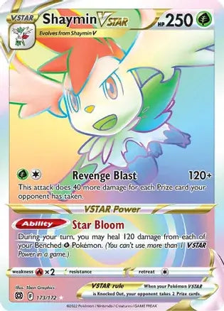 Shaymin VSTAR (Secret) - SWSH09: Brilliant Stars (SWSH09)