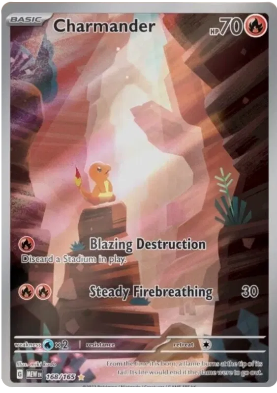 Charmander - 168/165 - SV: Scarlet & Violet 151 (MEW)