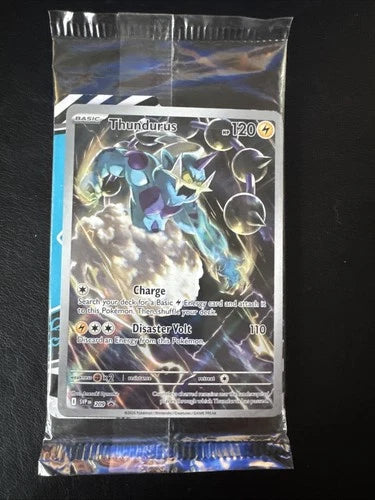 Pokemon TCG Thundurus 209 Black Star Promo Black Bolt SEALED