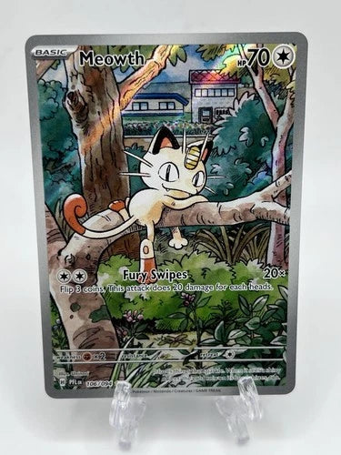 Meowth 106/094 - IR - Phantasmal Flames PFL Mega Evolution - Pokemon NM/M