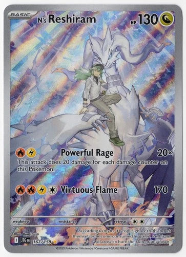 N's Reshiram Journey together